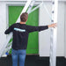 Treppe Doppeltreppen professionell 2x11 Stufen - Gerüstexpress.de