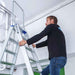 Treppe Doppeltreppen professionell 2x12 Stufen - Gerüstexpress.de