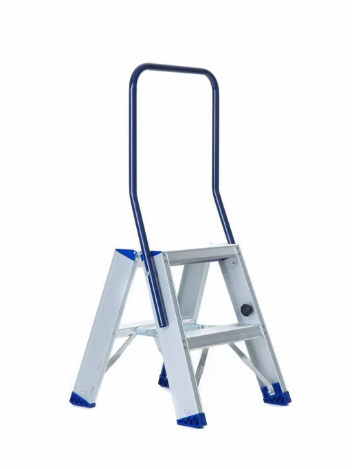 Treppe Doppeltreppen professionell 2x2 Stufen - Gerüstexpress.de