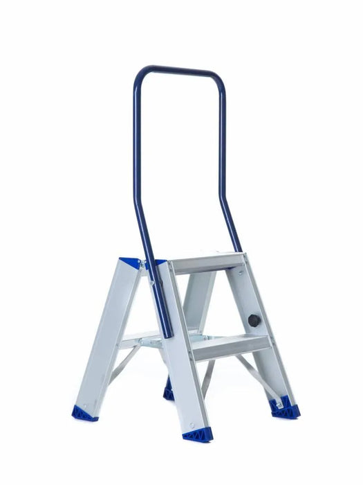 Treppe Doppeltreppen professionell 2x2 Stufen - Gerüstexpress.de