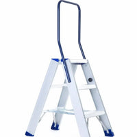 Treppe Doppeltreppen professionell 2x3 Stufen
