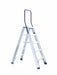 Treppe Doppeltreppen professionell 2x5 Stufen - Gerüstexpress.de