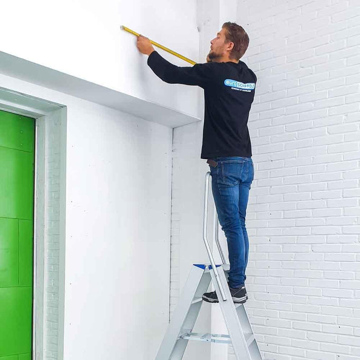 Treppe Doppeltreppen professionell 2x5 Stufen - Gerüstexpress.de