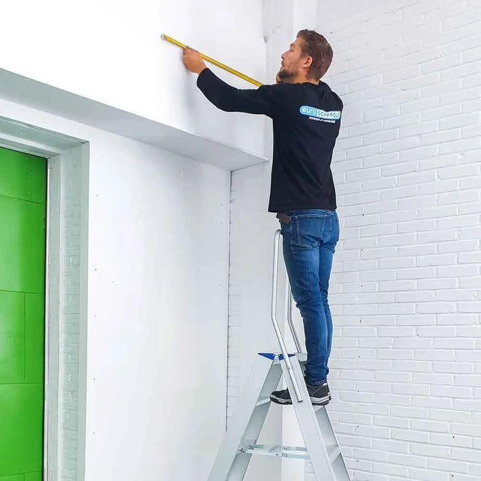Treppe Doppeltreppen professionell 2x5 Stufen - Gerüstexpress.de