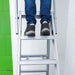 Treppe Doppeltreppen professionell 2x5 Stufen - Gerüstexpress.de