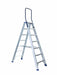 Treppe Doppeltreppen professionell 2x7 Stufen - Gerüstexpress.de