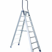 Treppe Doppeltreppen professionell 2x8 Stufen