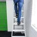 Treppe Doppeltreppen professionell 2x8 Stufen - Gerüstexpress.de