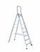 Treppe Doppeltreppen professionell 2x9 Stufen - Gerüstexpress.de