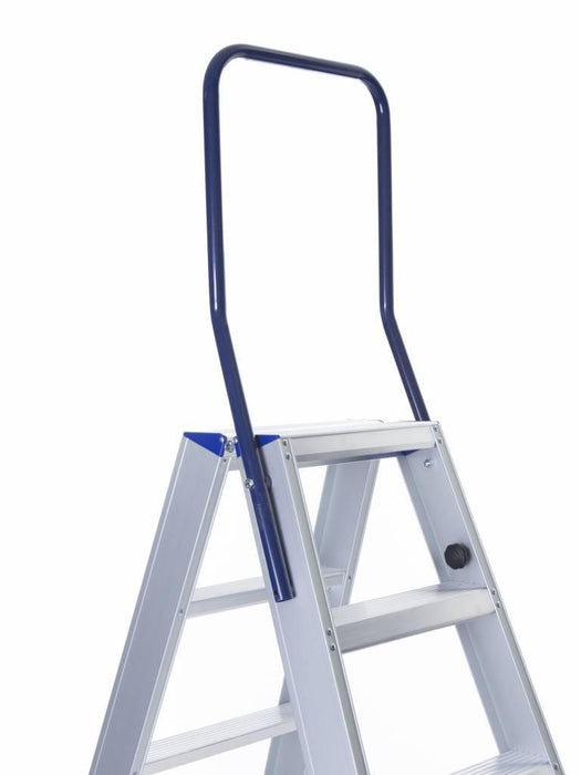 Treppe Doppeltreppen professionell 2x9 Stufen - Gerüstexpress.de