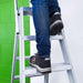 Treppen Doppeltreppen professionell 2x6 Stufen - Gerüstexpress.de