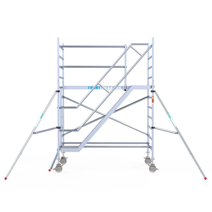 Treppenturm - Rollgerüst – Sicher, komfortabel & professionell arbeiten in der Höhe 6 - 14 Meter - Gerüstexpress.de