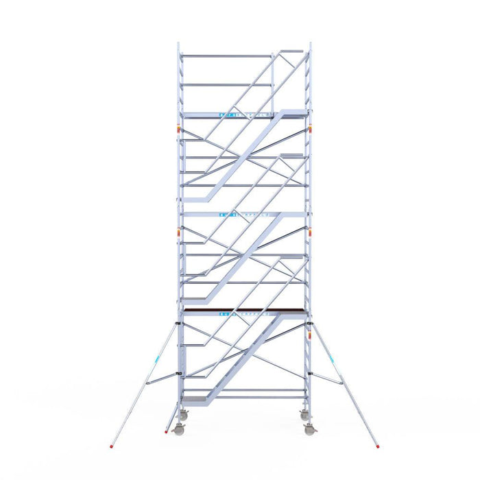 Treppenturm - Rollgerüst – Sicher, komfortabel & professionell arbeiten in der Höhe 6 - 14 Meter - Gerüstexpress.de
