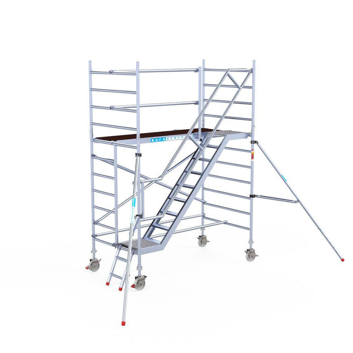 Treppenturm - Rollgerüst – Sicher, komfortabel & professionell arbeiten in der Höhe 6 - 14 Meter - Gerüstexpress.de