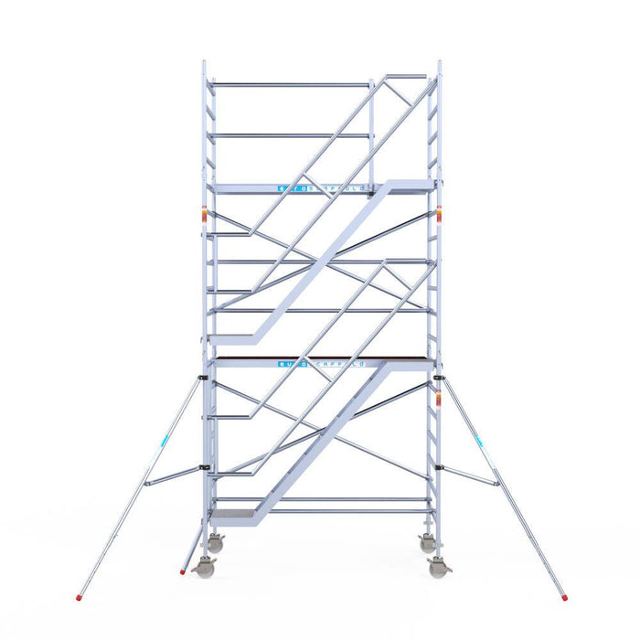 Treppenturm - Rollgerüst – Sicher, komfortabel & professionell arbeiten in der Höhe 6 - 14 Meter - Gerüstexpress.de