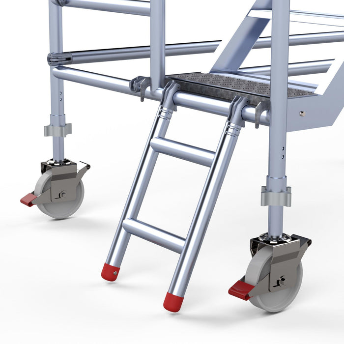 Treppenturm - Rollgerüst – Sicher, komfortabel & professionell arbeiten in der Höhe 6 - 14 Meter - Gerüstexpress.de
