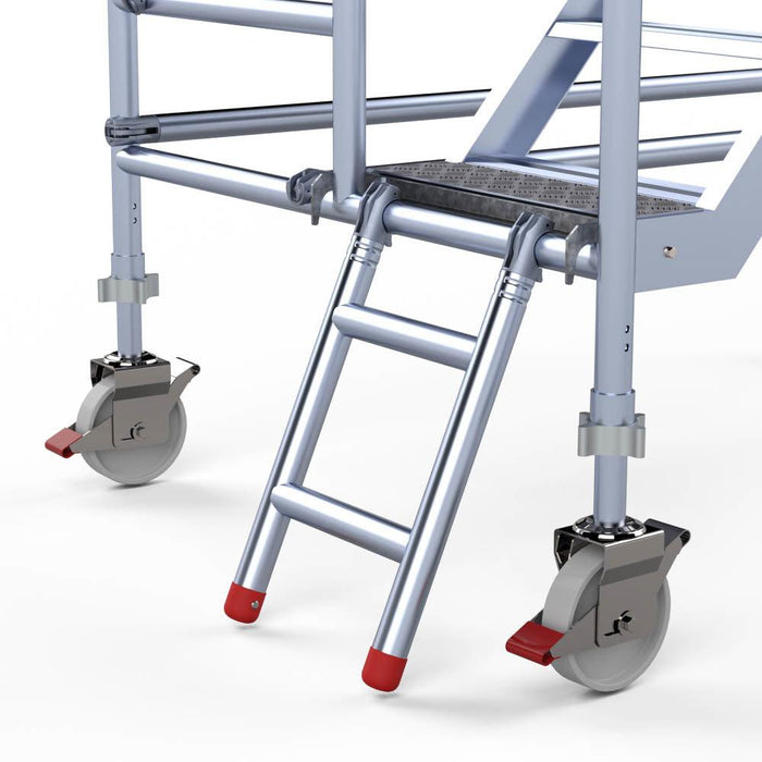 Treppenturm - Rollgerüst – Sicher, komfortabel & professionell arbeiten in der Höhe 6 - 14 Meter - Gerüstexpress.de
