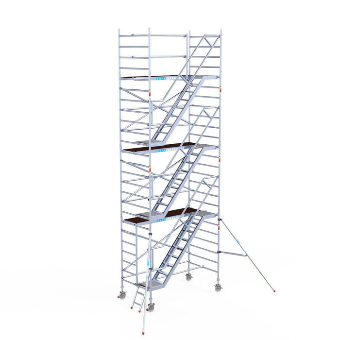 Treppenturm - Rollgerüst – Sicher, komfortabel & professionell arbeiten in der Höhe 6 - 14 Meter - Gerüstexpress.de