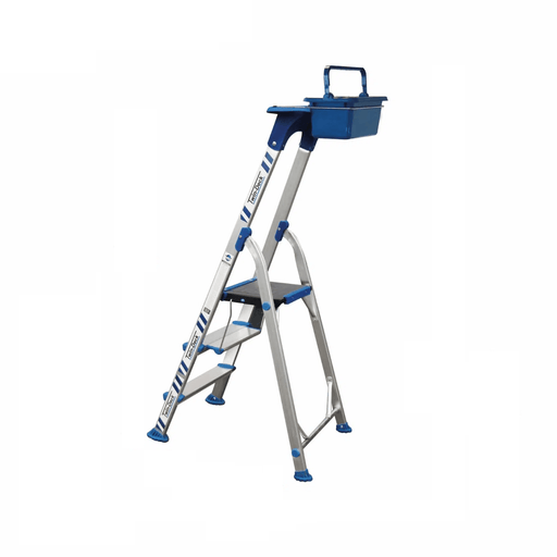 Twin Deck Haushaltstreppe 3 - stufig - Gerüstexpress.de