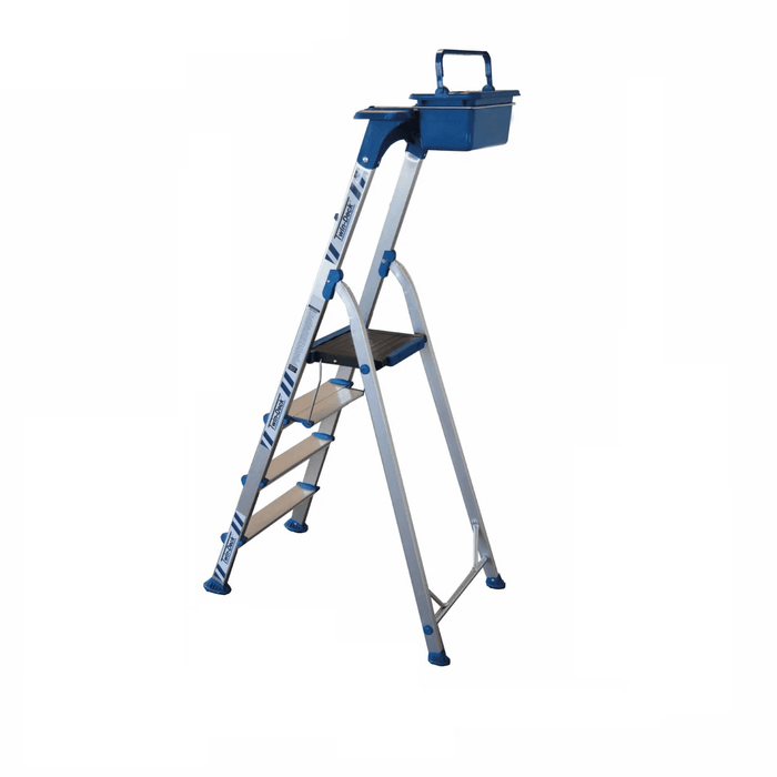 Twin Deck Haushaltstreppe 4 - stufig - Gerüstexpress.de