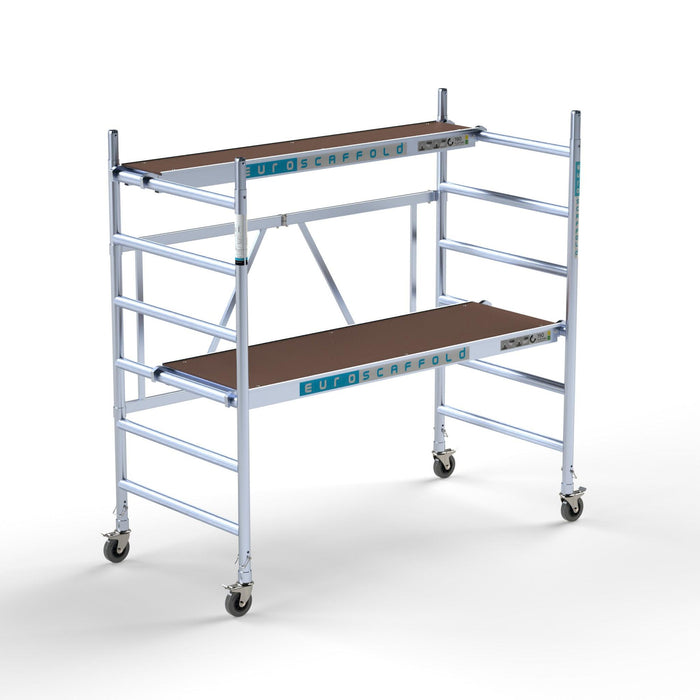 Zimmergerüst 90x190 3m Arbeitshöhe + Plattform 30 cm - Gerüstexpress.de