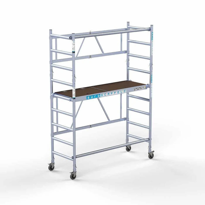 Zimmergerüst Combi 75x190 4m Arbeitshöhe - Verstellbare Räder - Gerüstexpress.de