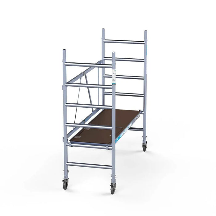 Zimmergerüst komplett 75x190 3m Arbeitshöhe Carbonplattform Plattform mit Luke - Gerüstexpress.de