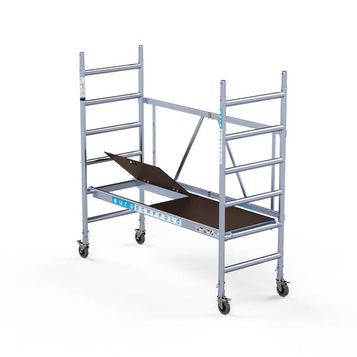 Zimmergerüst komplett 75x190 3m Arbeitshöhe Carbonplattform Plattform mit Luke - Gerüstexpress.de