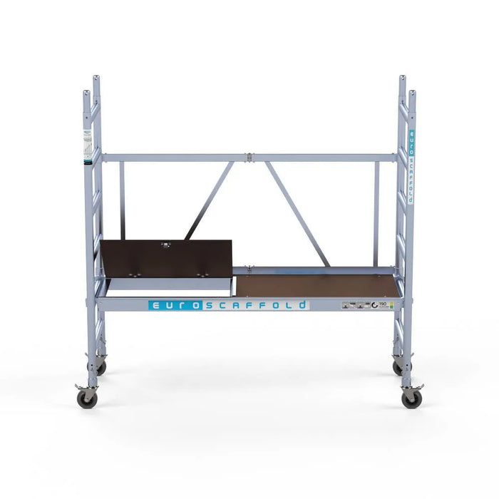 Zimmergerüst komplett 75x190 3m Arbeitshöhe Carbonplattform Plattform mit Luke - Gerüstexpress.de
