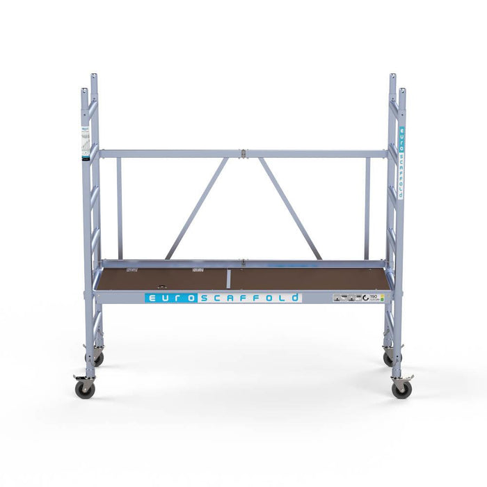 Zimmergerüst komplett 75x190 3m Arbeitshöhe Plattform mit Luke - Gerüstexpress.de